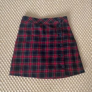 H&M Plaid Skirt NWOT